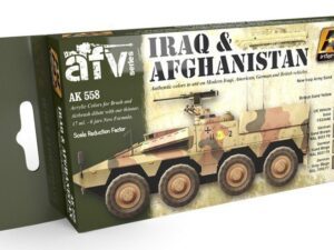 AK-0558 AK INTERACTIVE IRAQ & AFGHANISTAN COLORS SET