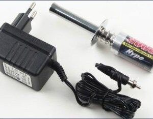 113860 Pipa candela con batteria 1,2V 2500 mAh e caricabatteria