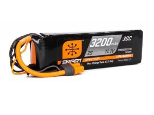 SPMX32003S30 11.1V 3200mAh 3S 30C Smart LiPo Battery IC3 Spektrum