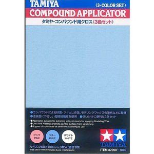 87090 Tamiya Compound Applicator (3-Color Set)