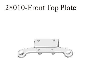 28010 Athena RK Piastra frontale - Front top plate