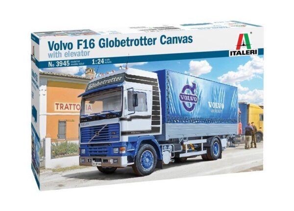 3945 1/24 Volvo F16 Globetrotter Canvas ITALERI