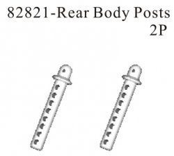 82821 HSP Athena RK Rear body post. (2 pc)