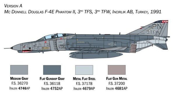 1448 1/72 F-4E/F Phantom II ITALERI