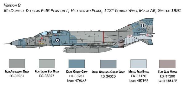 1448 1/72 F-4E/F Phantom II ITALERI