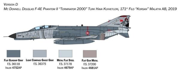 1448 1/72 F-4E/F Phantom II ITALERI