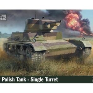 IBG35069 1/35 7TP Polish Tank - Single Turret IBG MODELS