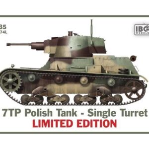 IBG35074L 1/35 7TP Polish Tank - Single Turret 7TP Polish Tank LIMITED EDITION IBG MODELS