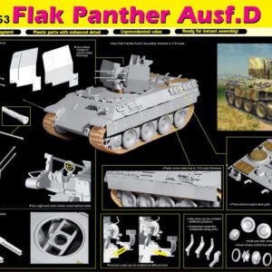 6899 1/35 Flak Panther Ausf.D s.Pz.Jg.Abt.653 DRAGON