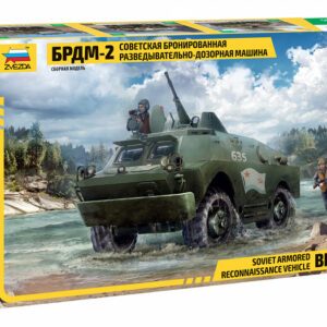 3638 1/35 Soviet Armored Reconnaissance BRDM-2 ZVEZDA