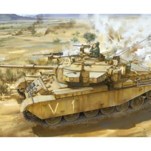 AMU35A048 1/35 IDF SHOT KAL Alef Tank AMUSING HOBBY