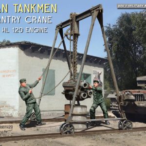 35350 MINI ART 1/35 German Tankmen with Gantry Crane & Maybach HL 120 Engine