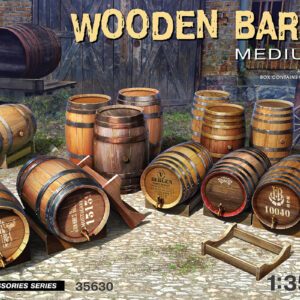 35630 MINI ART 1/35 Wooden Barrels. Medium Size