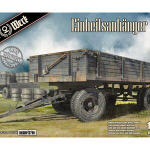 DW35006 DAS WERK 1/35 rimorchio tedesco Einheitsanhänger 5t