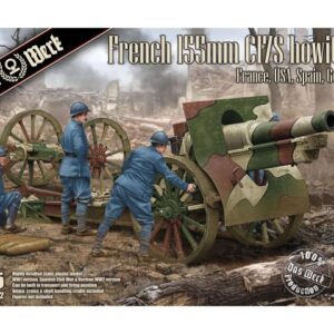 DW35022 DAS WERK: 1/35; French Schneider 155mm C17S howitzer