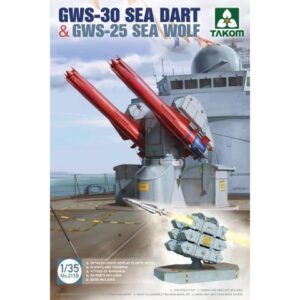 TKM2138 TAKOM MODEL: 1/35; GWS-30 SEA DART & GWS-25 SEA WOLF