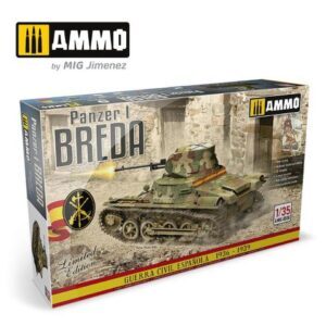 AMIG8506 AMMO OF MIG: 1/35; Panzer I Ausf. A Breda - Spanish Civil War Light Tank Destroyer