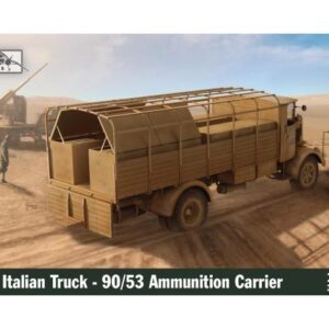 IBG35064 IBG MODELS 1/35; 3Ro Italian Truck - 90/53 Ammunition Carrier