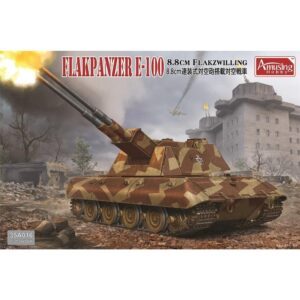 AMU35A016 1/35 8,8cm Zwilling German Flakpanzer E100 AMUSING HOBBY