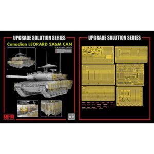 RFM-2021 1/35 Upgrade set for 5076 Canadian LEOPARD 2A6M CAN RYE FIELD MODEL
