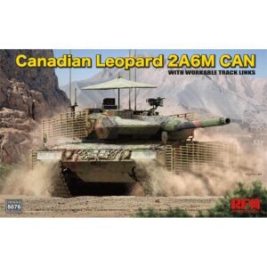 RFM-5076 1/35 Canadian LEOPARD 2A6M CAN con cingoli maglia a maglia RYE FIELD MODEL