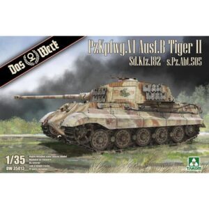 DW35013 1/35 Königstiger Sd.Kfz.182 - s.Pz.Abt.505 con Zimmerit DAS WERK