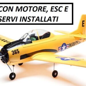 EFL08275 Aeromodello T-28 Trojan 1.1m PNP E-Flite CON MOTORE-ESC-SERVI