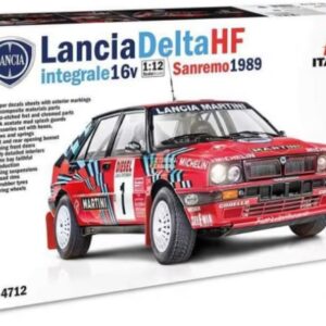 4712 Lancia Delta HF Integrale Sanremo 1989 1:12 Italeri Full kit