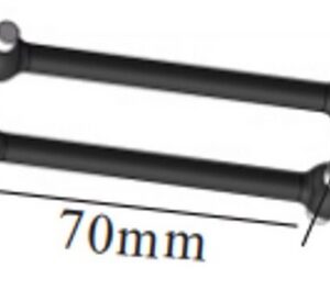 51222 Cardano 70mm Semiassi Rear shaft RADIOKONTROL
