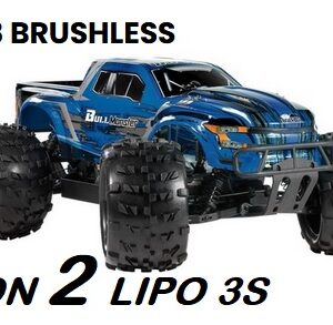 BB94996PB Automodello BULL MONSTER 1/8 BRUSHLESS 2 LIPO RTR