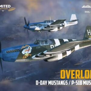 11181 1/48 Overlord: D-Day Mustangs / P-51B Mustabg [Dual Combo - Limited Edition] EDUARD