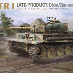 2199 1/35 Tiger I Late-Production with Zimmerit Sd.Kfz.181 Pz.Kpfw.VI Ausf.E (Late/Late Command) TAKOM