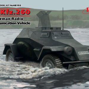 48193 1/48 Sd.Kfz.260, German Radio Communication Vehicle ICM