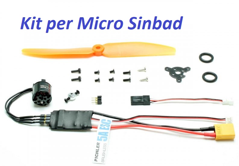 16107 Kit motorizzazione Micro Sinbad