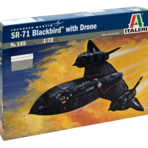 0145 1/72 SR-71 Blackbird with Drone ITALERI