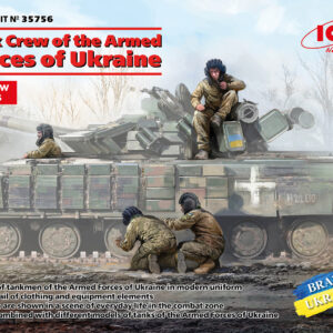 35756 1/35 Tank Crew of the Armed Forces of Ukraine (100% new molds) ICM