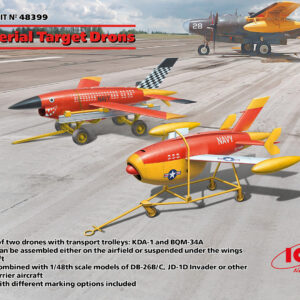 48399 1/48 US Aerial Target Drons ICM