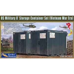 35GM0112 1/35 U.S. Army 8' Storage Container in the Vietnam War GECKO