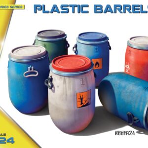 24004 1/24 Plastic Barrels 100L MINI ART
