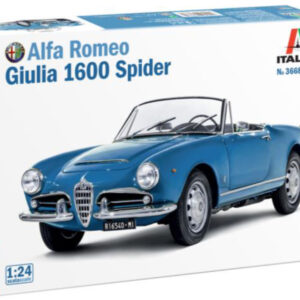 3668 1/24 Alfa Romeo Giulia 1600 Spider ITALERI