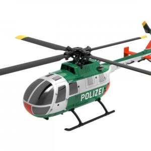 15580 Bo105 Elicottero radiocomandato COMPLETO (Polizia) RTF Pichler