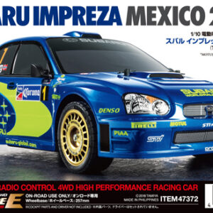 47372 1/10 RC Subaru Impreza Mexico 2004 Telaio TT-01E 4WD [Limited Edition] TAMIYA