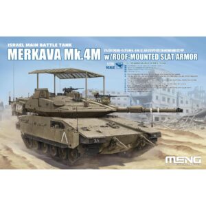 ME-TS056 1/35 Israel Main Battle Tank Merkava Mk.4M w/Roof-Mounted Slat Armor MENG MODEL