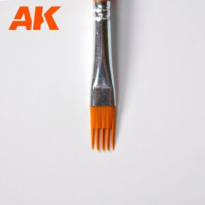 AK0584 Pennello COMB Weathering Brush #5 AK INTERACTIVE