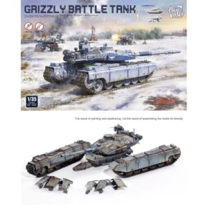 BC002 1/35 Grizzly Battle Tank BORDER MODEL