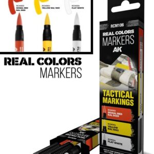 RCM106 TACTICAL MARKINGS - SET 3 REAL COLORS MARKERS AK