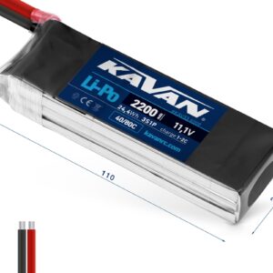 KAV33.6009 KAVAN Li-Po 2200mAh 11,1V 40/80C 24,4Wh