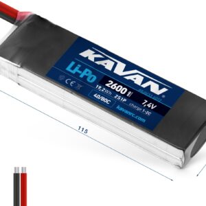 KAV33.6012 KAVAN Li-Po 2600mAh 7,4V 40/80C 19,2Wh