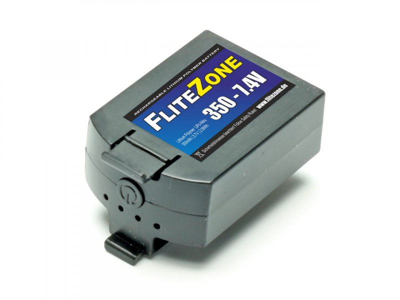 15299 LiPo Akku FliteZone 350 - 7.4V (z.B. Bo105)