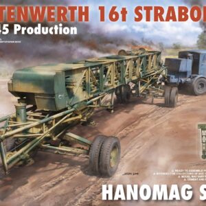 TKM2124 1/35 Stratenwerth 16t Strabokran and Hanomag SS100 1944/45 Production TAKOM